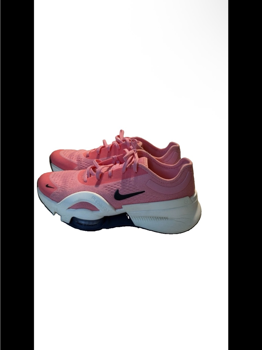 Nike Women’s Air zoom superrep 4  and pink and  Sneakers with Black Swoosh